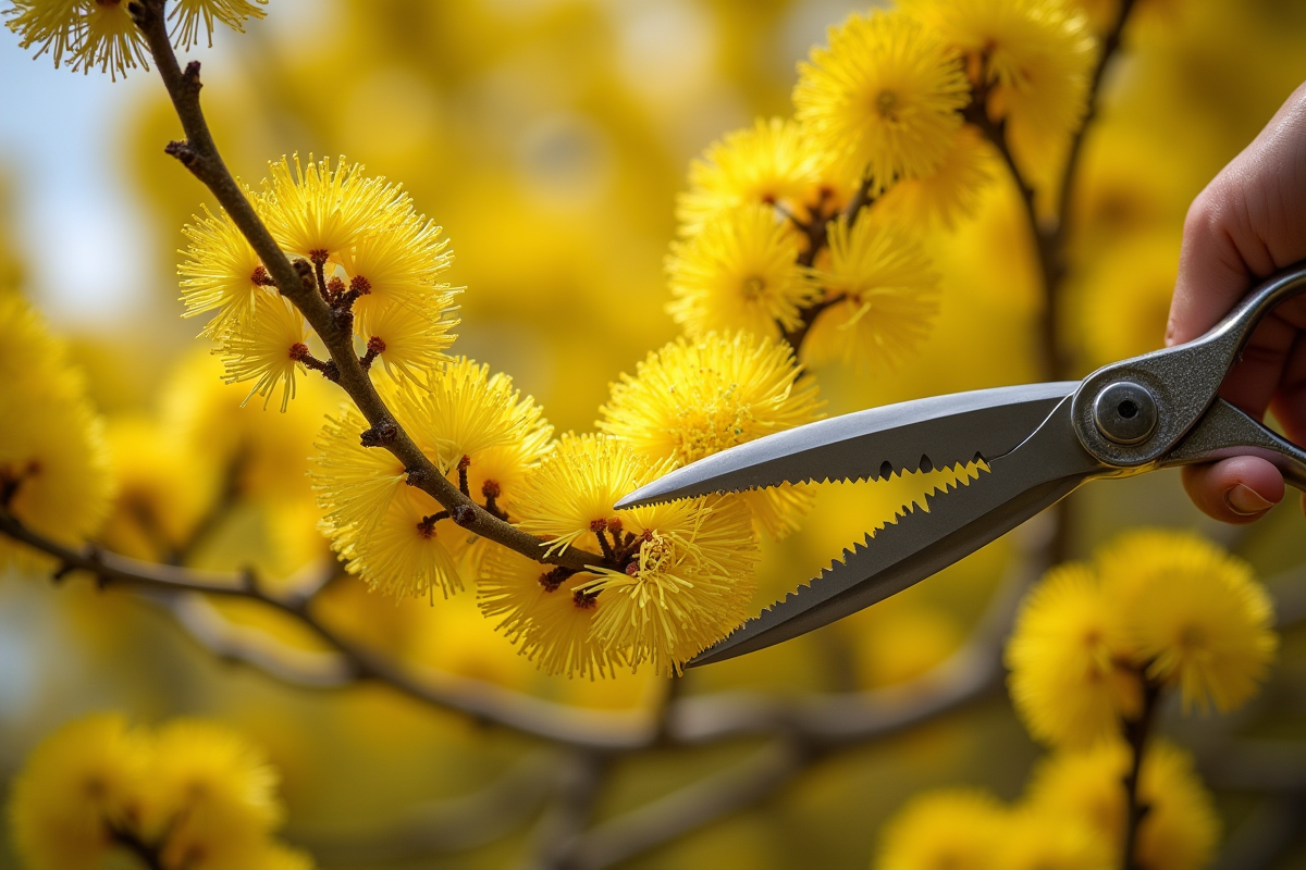 mimosas florissants