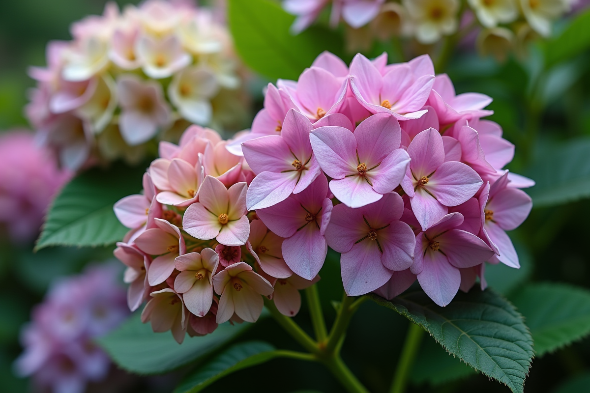 hortensia fleurs